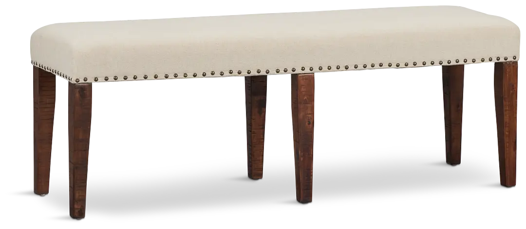 Joplin Dark Tone Upholstered Dining Bench Joplin Dark Tone Upholstered Dining Bench