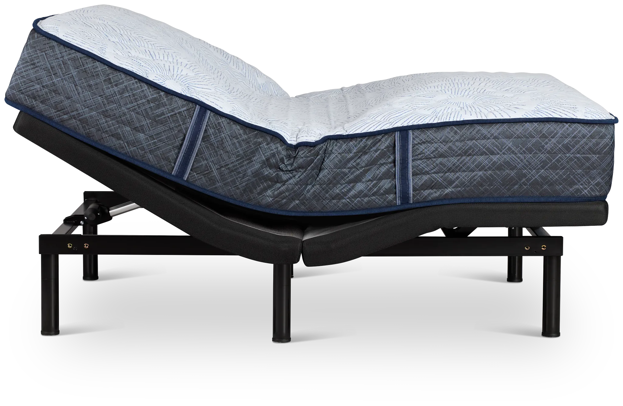 Serta Perfect Sleeper Blue Lagoon Nights Firm Deluxe Adjustable Mattress Set