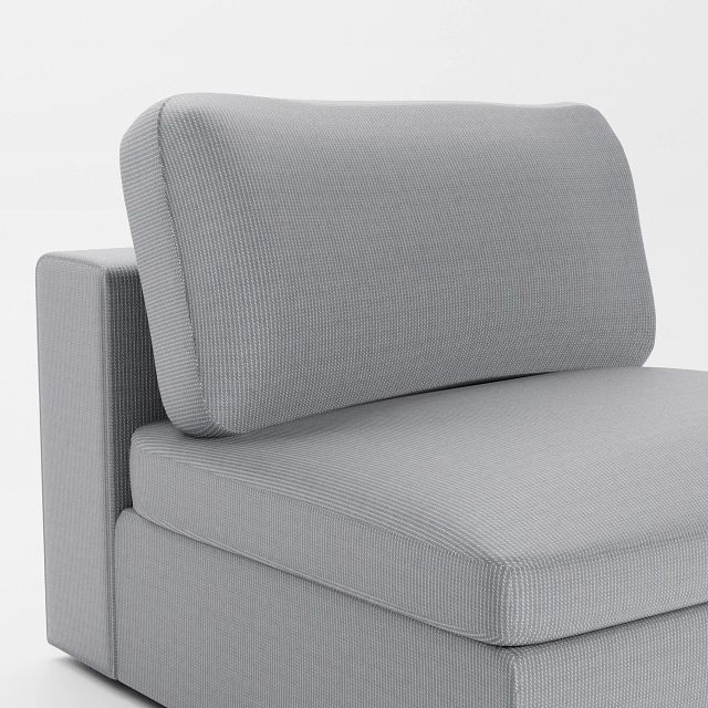 Destin Lucy Gray Fabric Swivel Chair