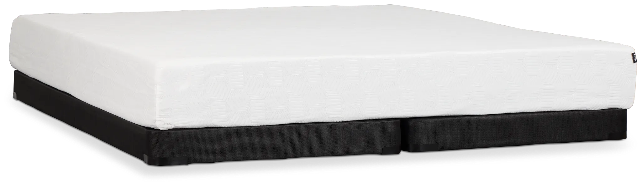 Rest & Renew By Zinus Gel Memory Foam Mattress 10" Cush Firm Low-profile Mattress Set