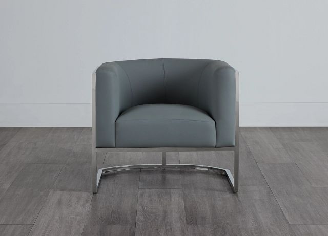 Hale Dark Gray Micro Accent Chair