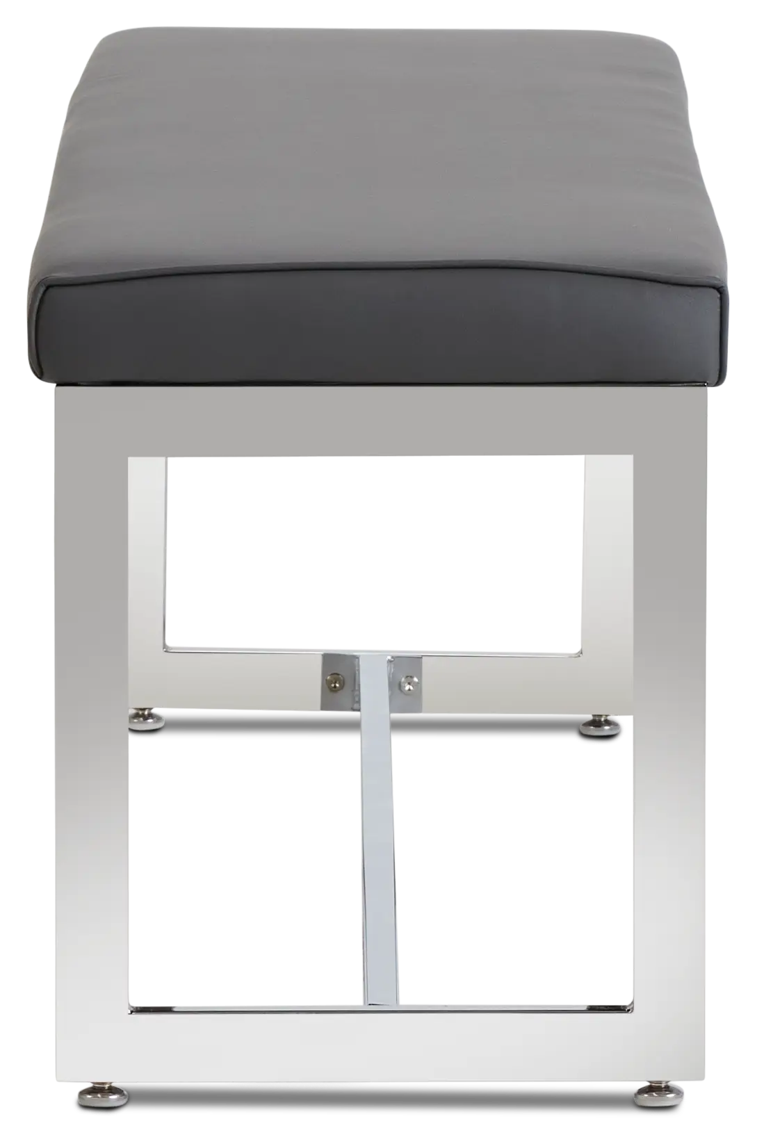 Bronx Gray Upholstered Dining Bench Bronx Gray Upholstered Dining Bench