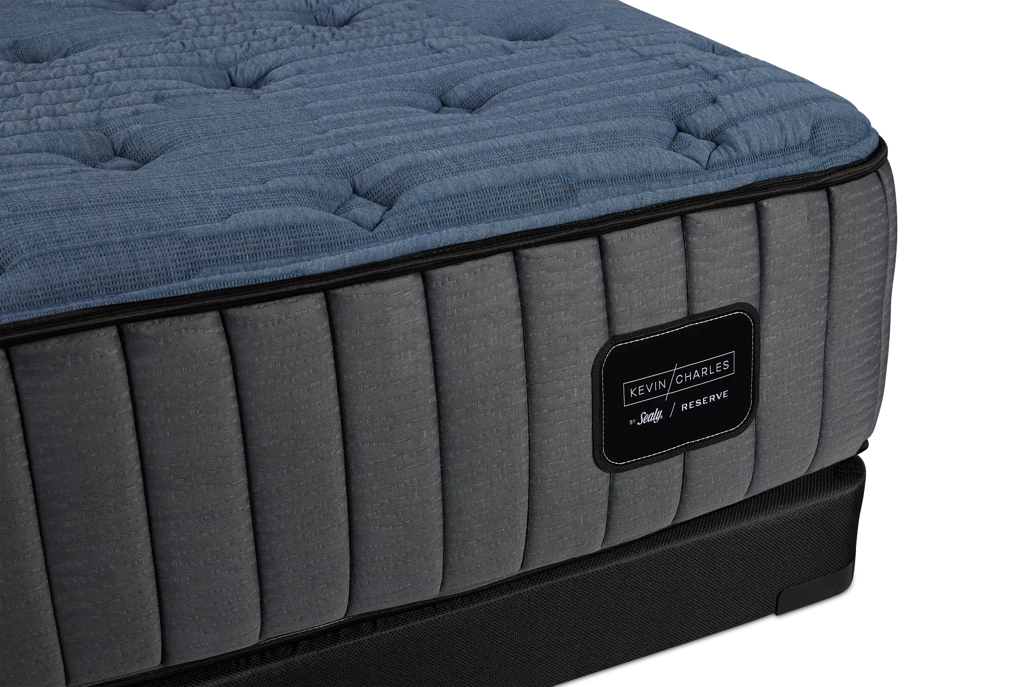 Kevin Charles By Sealy Reserve Lux Plush Low-profile Mattress Set Kevin Charles By Sealy Reserve Lux Plush Low-profile Mattress Set