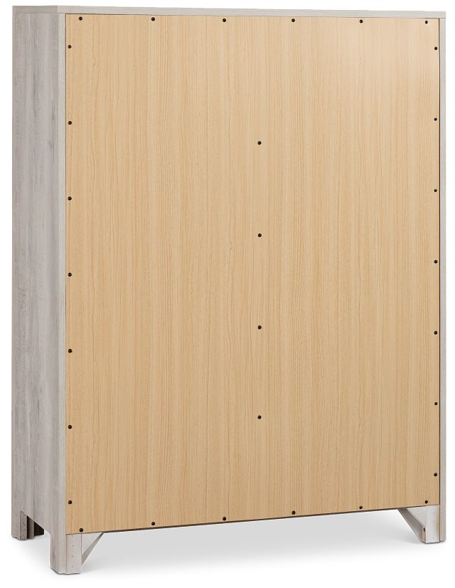 Delray White Drawer Chest
