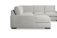 Edgewater Elevation Khaki Medium Left Chaise Sectional