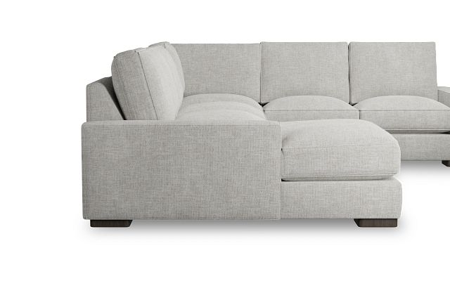 Edgewater Elevation Khaki Medium Left Chaise Sectional