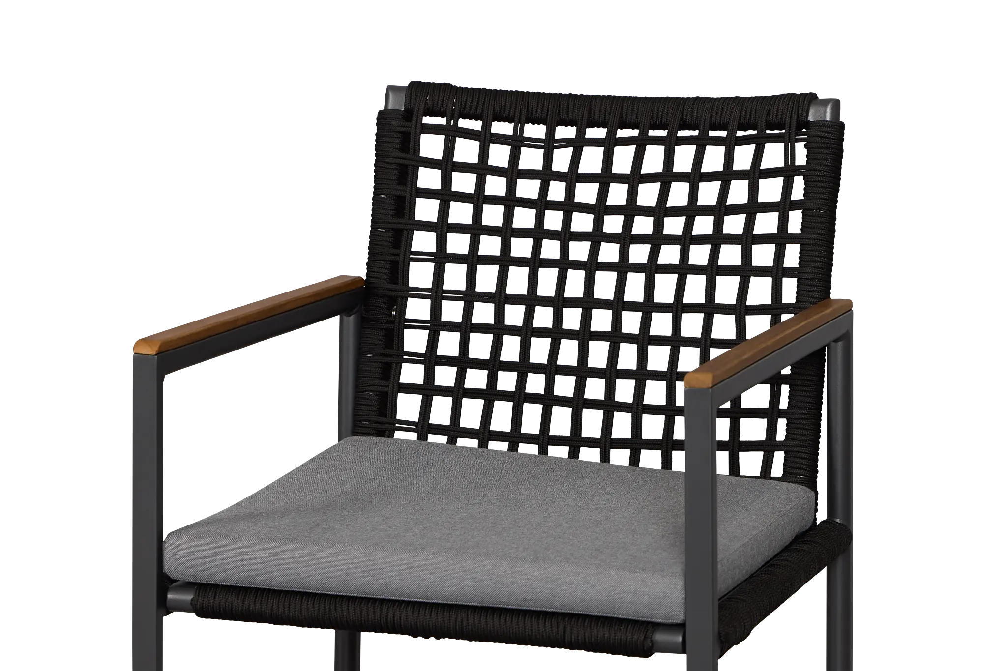 Sunrise Dark Gray Teak Arm Chair Sunrise Dark Gray Teak Arm Chair