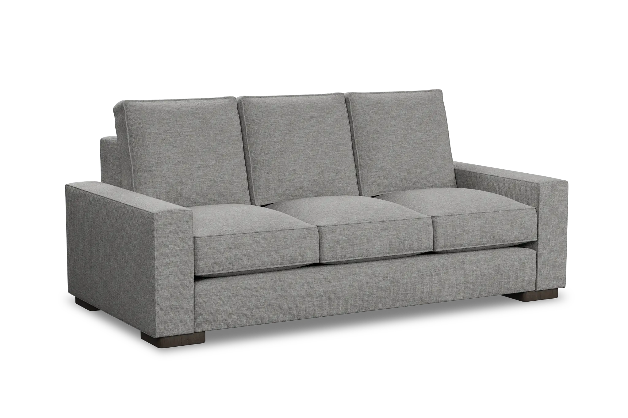 Edgewater Victory Gray 84" Sofa W/ 3 Cushions Edgewater Victory Gray 84" Sofa W/ 3 Cushions