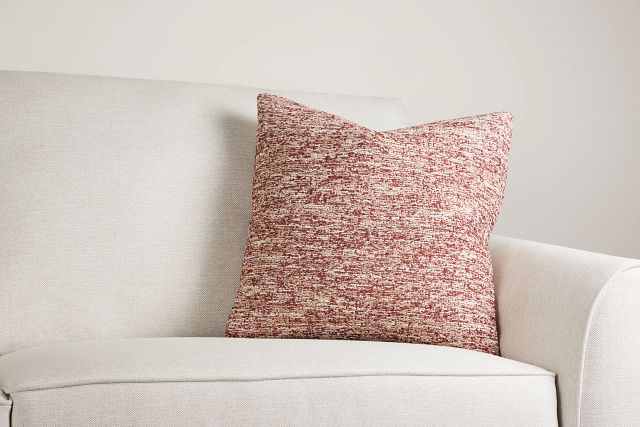 Baxter Red 20" Accent Pillow