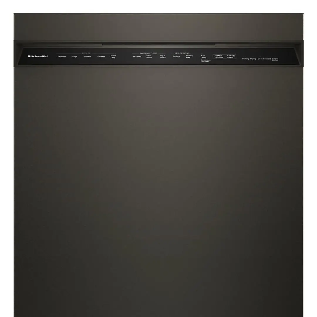 Kitchenaid 424 Series Black Built In Dishwasher Kitchenaid 424 Series Black Built In Dishwasher