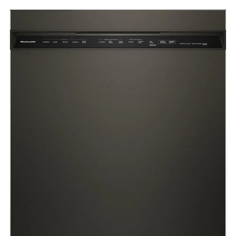 Kitchenaid 424 Series Black Built In Dishwasher Kitchenaid 424 Series Black Built In Dishwasher