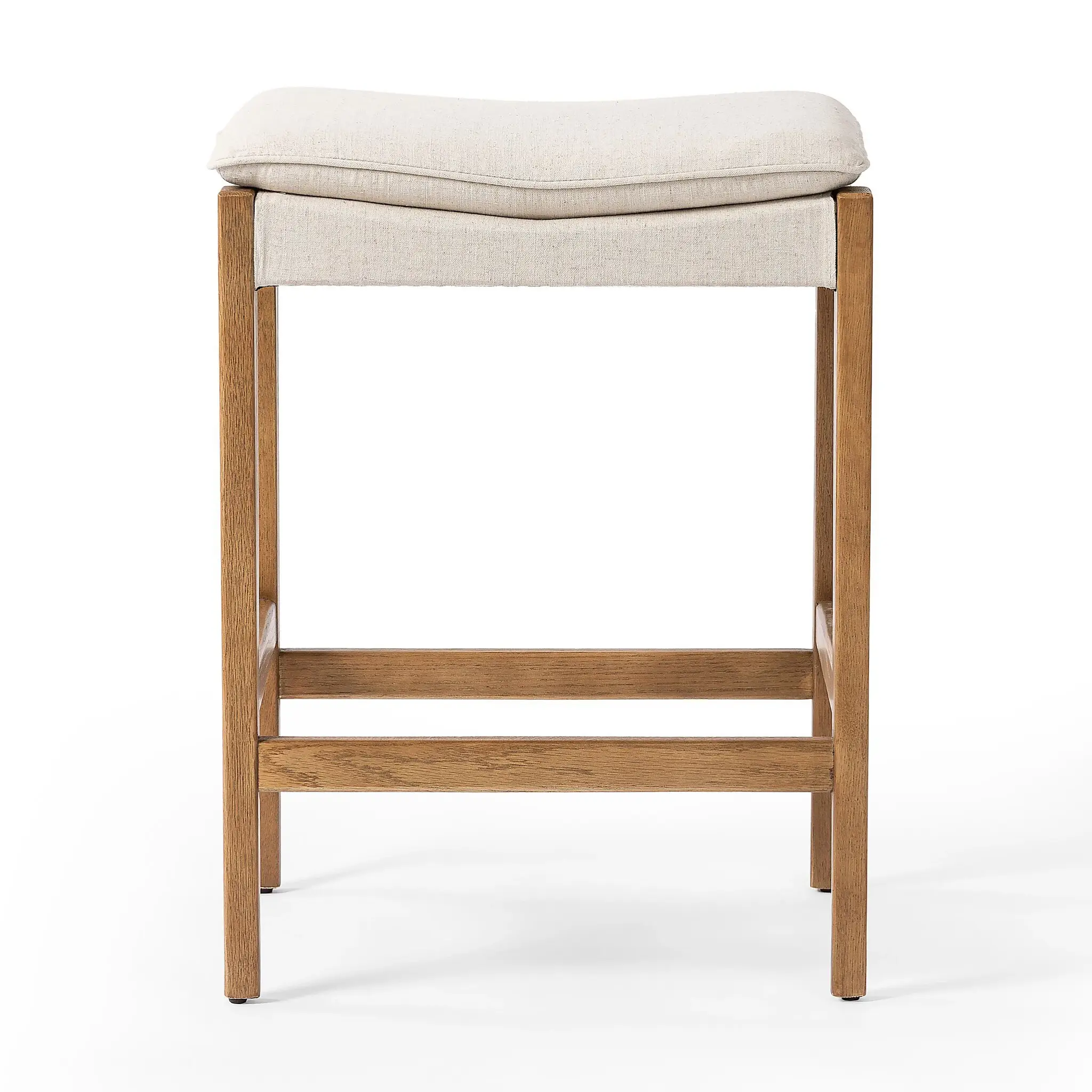 Meli Light Beige 24" Upholstered Barstool Meli Light Beige 24" Upholstered Barstool