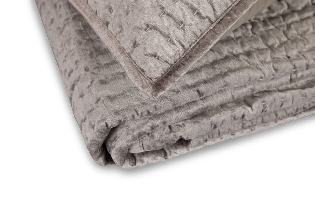 Barin Gray Coverlet Set