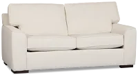 Sinclair Light Beige Fabric Memory Foam Sleeper