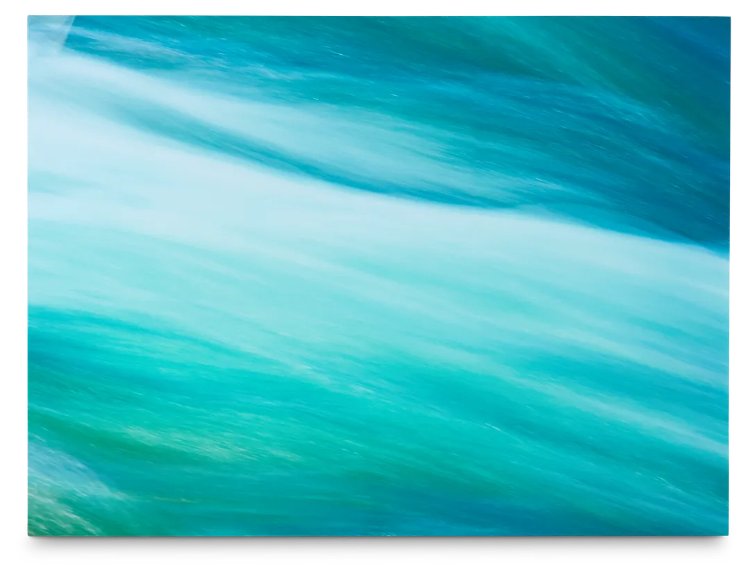 Hinto Turquoise Acrylic Wall Art