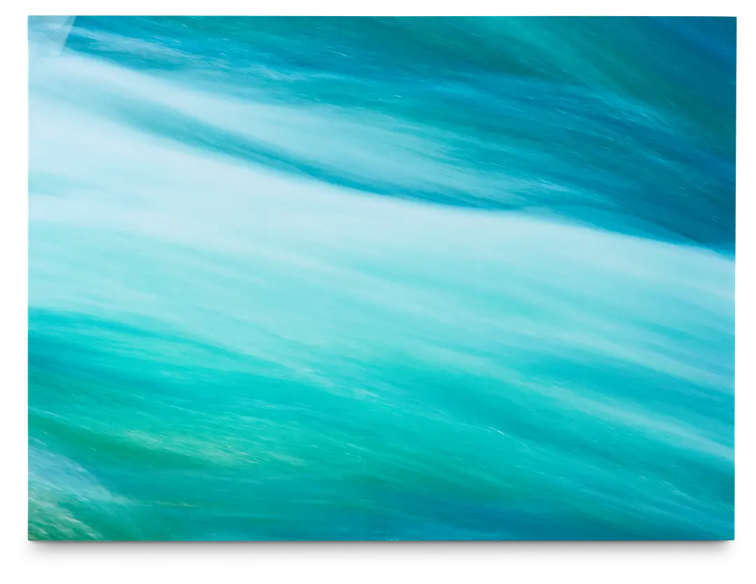 Hinto Turquoise Acrylic Wall Art Hinto Turquoise Acrylic Wall Art