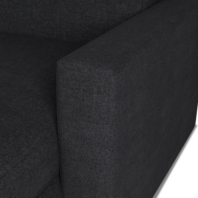 Citymod Dark Gray Fabric Right Chaise