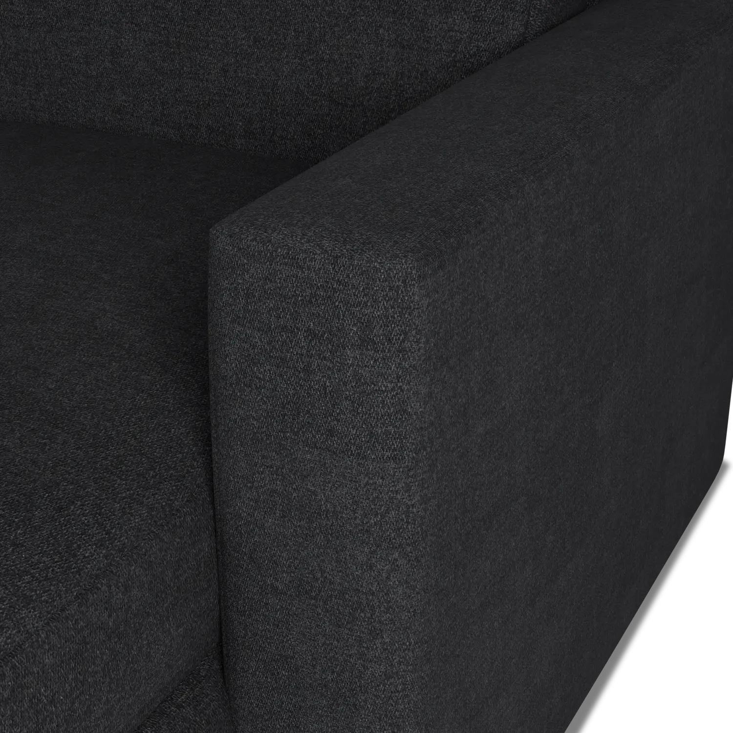 Citymod Dark Gray Fabric Right Chaise Citymod Dark Gray Fabric Right Chaise