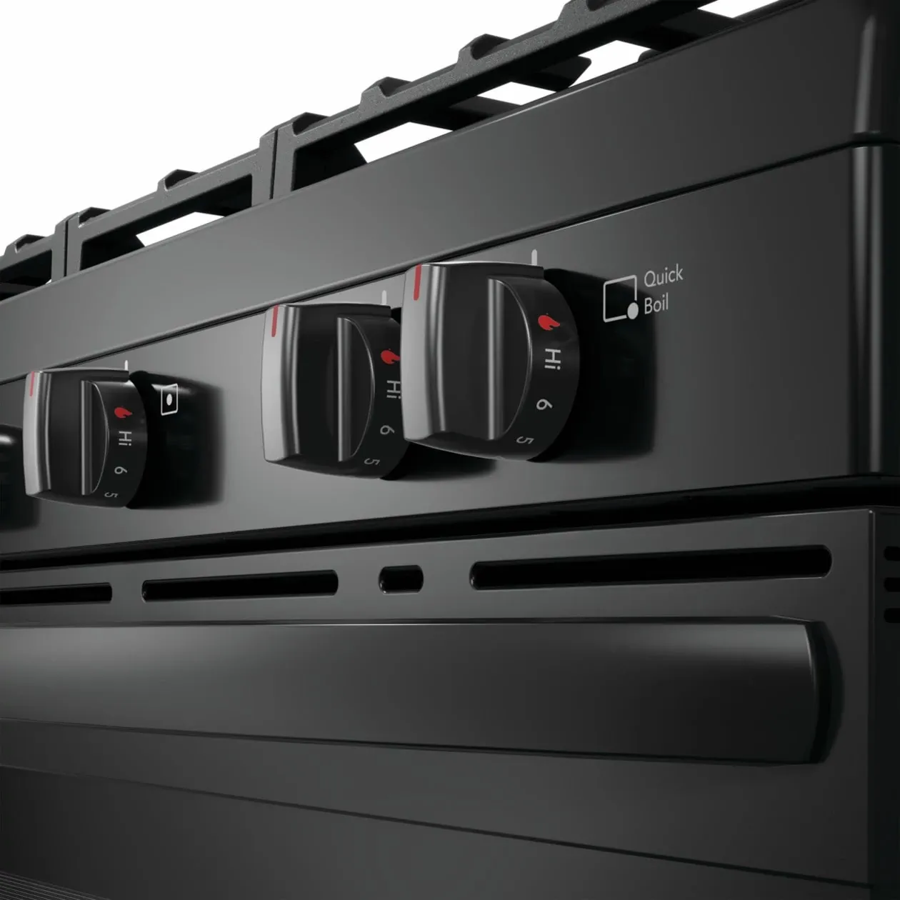 Frigidaire 3052 Series Black Gas Range