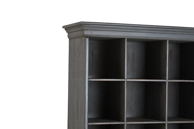 Capote Gray Wood Bookcase