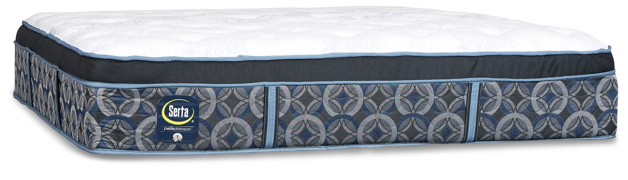 Perfect Sleeper Bay City Plush Low-profile Mattress Set