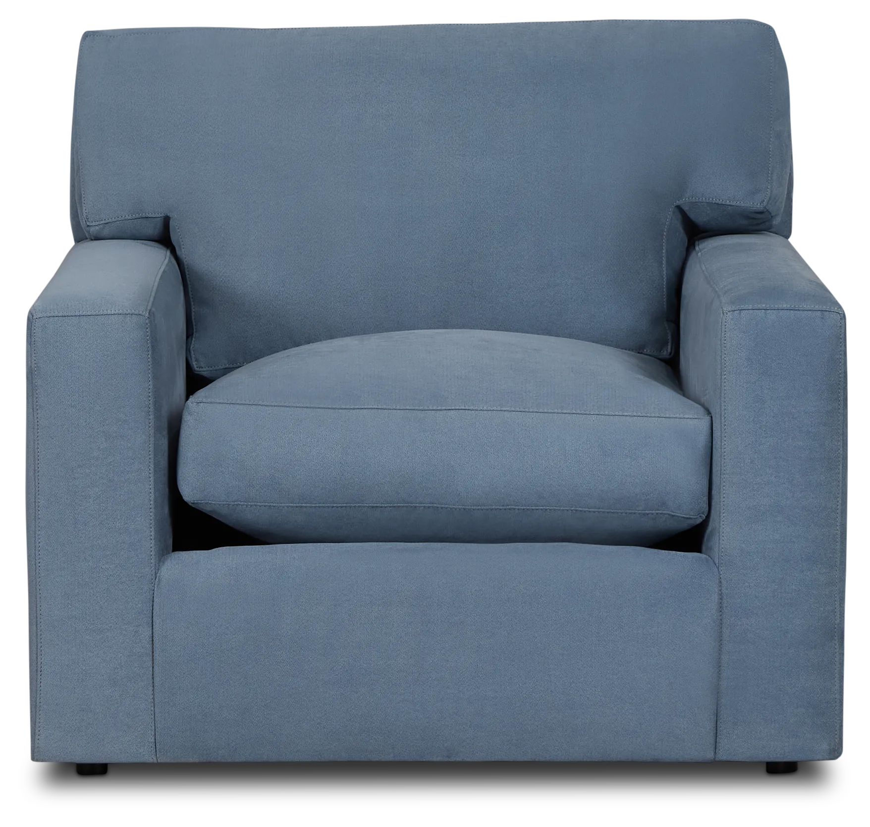 Hudson Blue Fabric Chair