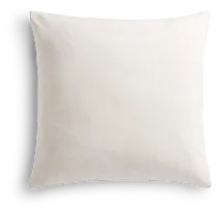 Always Ivory 22" Square Accent Pillow