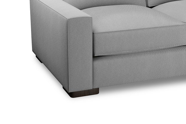 Edgewater Delray Light Gray Small Two-arm Sectional