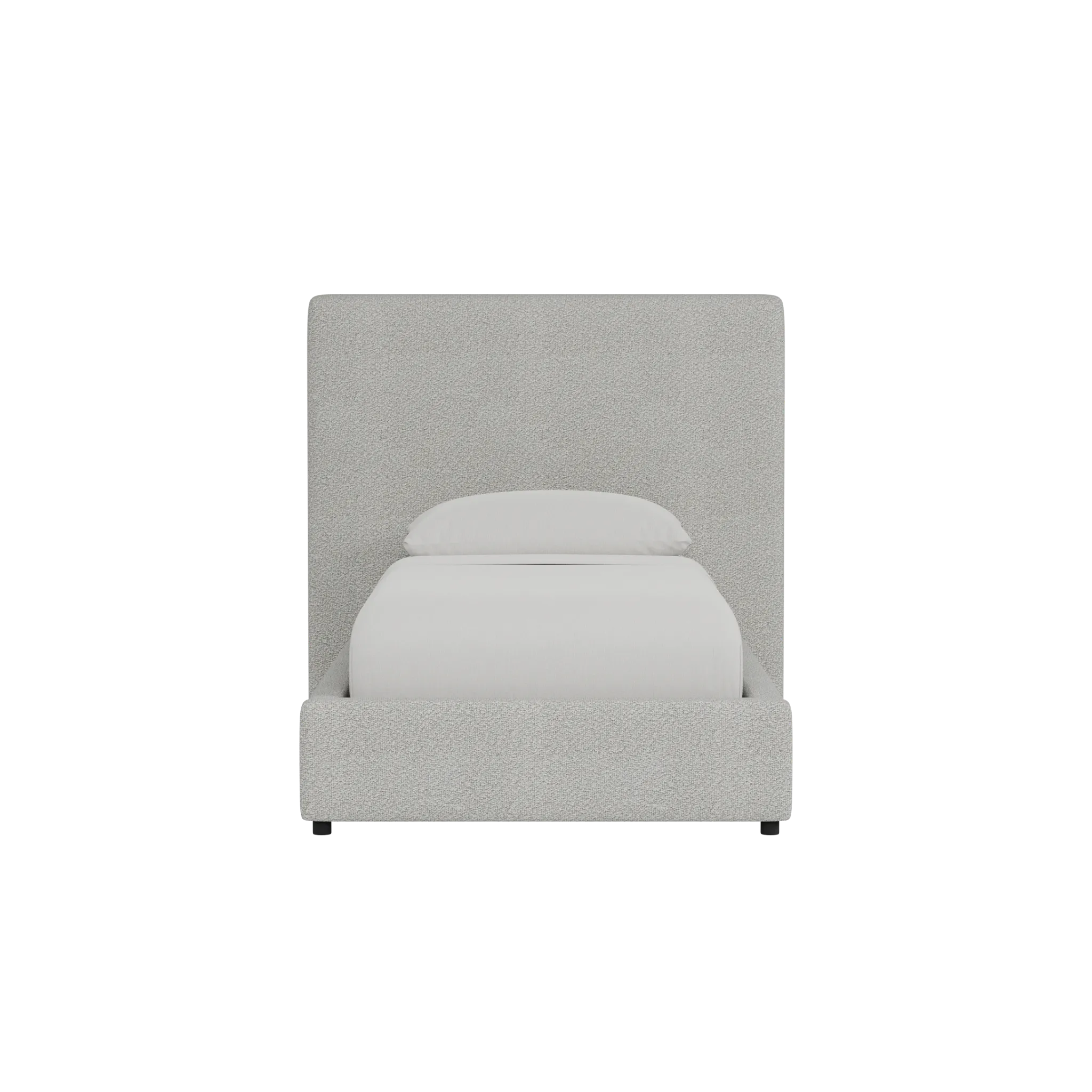 Grayton Sutton 54" Upholstered Platform Bed