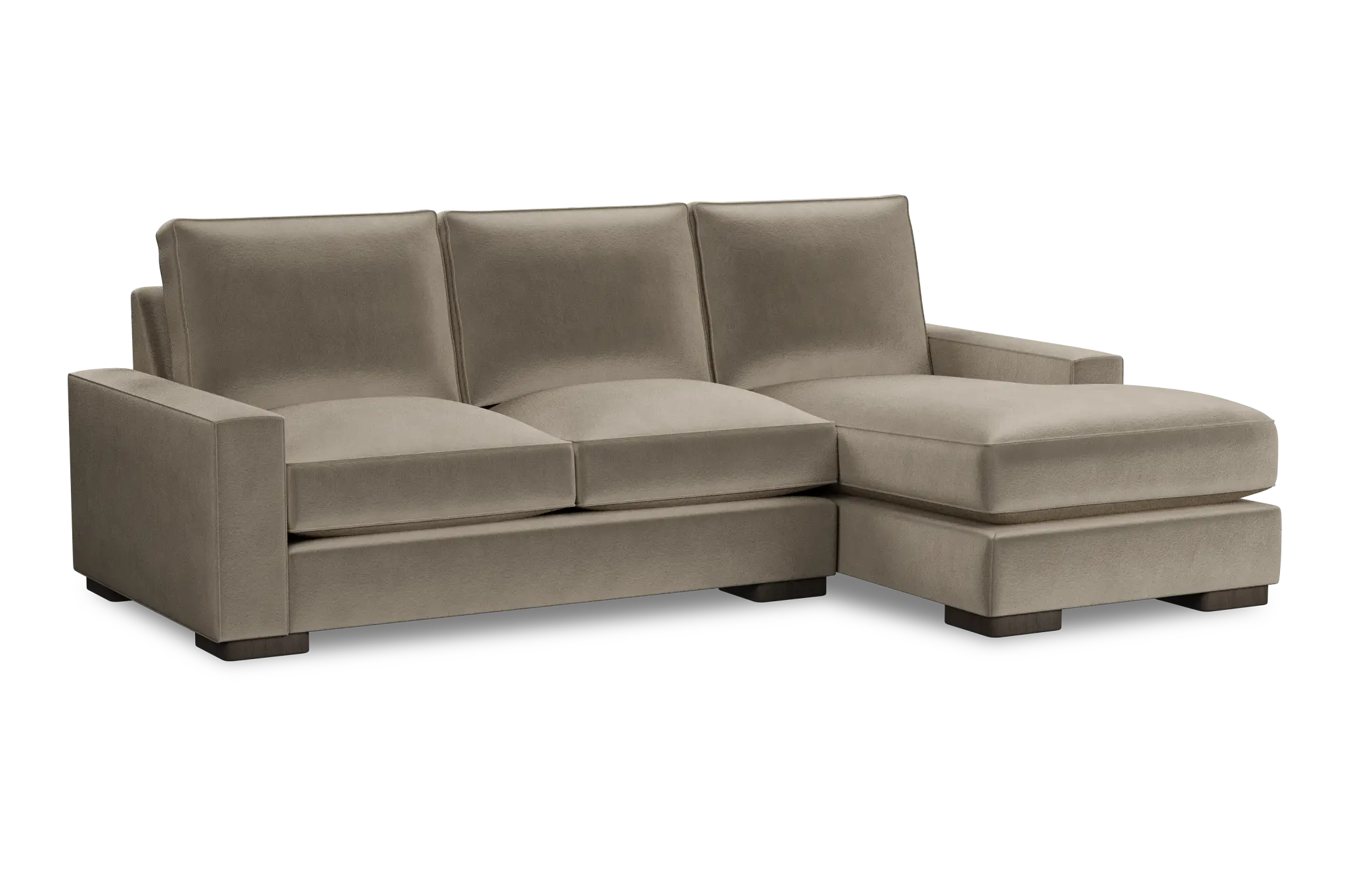 Edgewater Joya Beige Right Chaise Sectional Edgewater Joya Beige Right Chaise Sectional