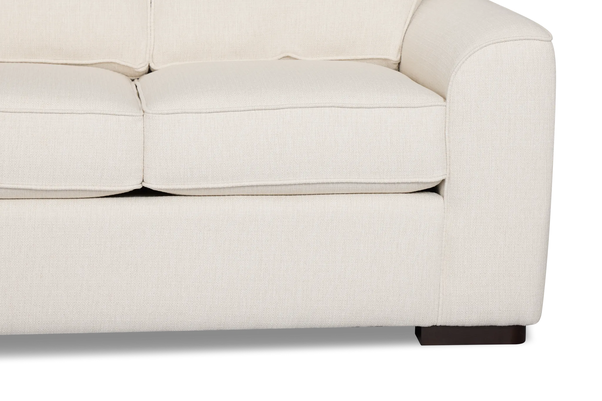 Sinclair Light Beige Fabric Medium Two-arm Sectional