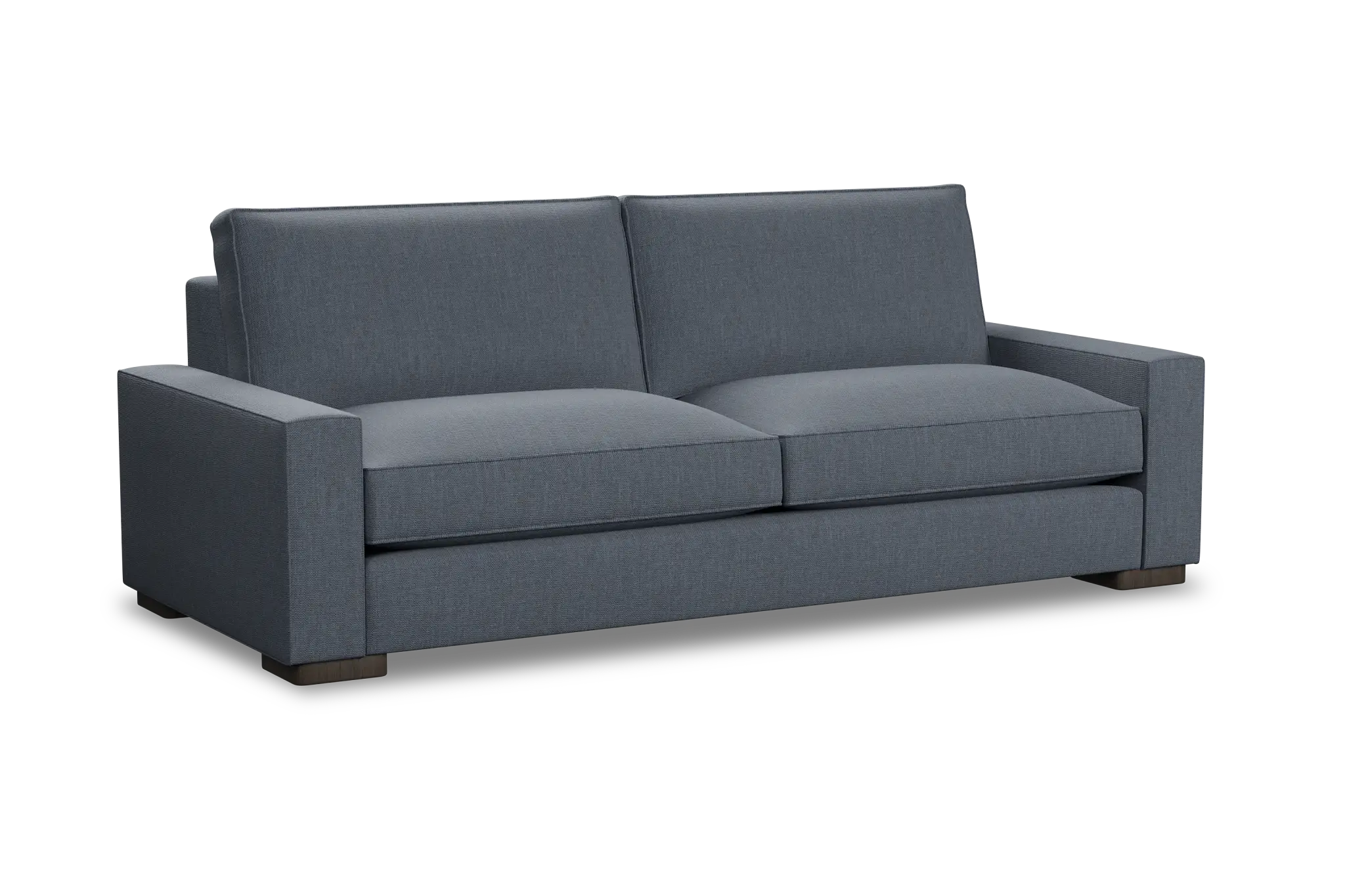 Edgewater Victory Dark Blue 96" Sofa W/ 2 Cushions Edgewater Victory Dark Blue 96" Sofa W/ 2 Cushions