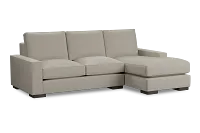 Edgewater Peyton Beige Right Chaise Sectional