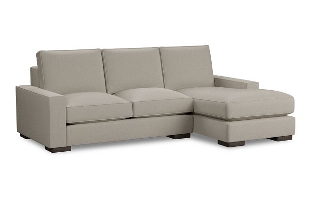 Edgewater Peyton Beige Right Chaise Sectional