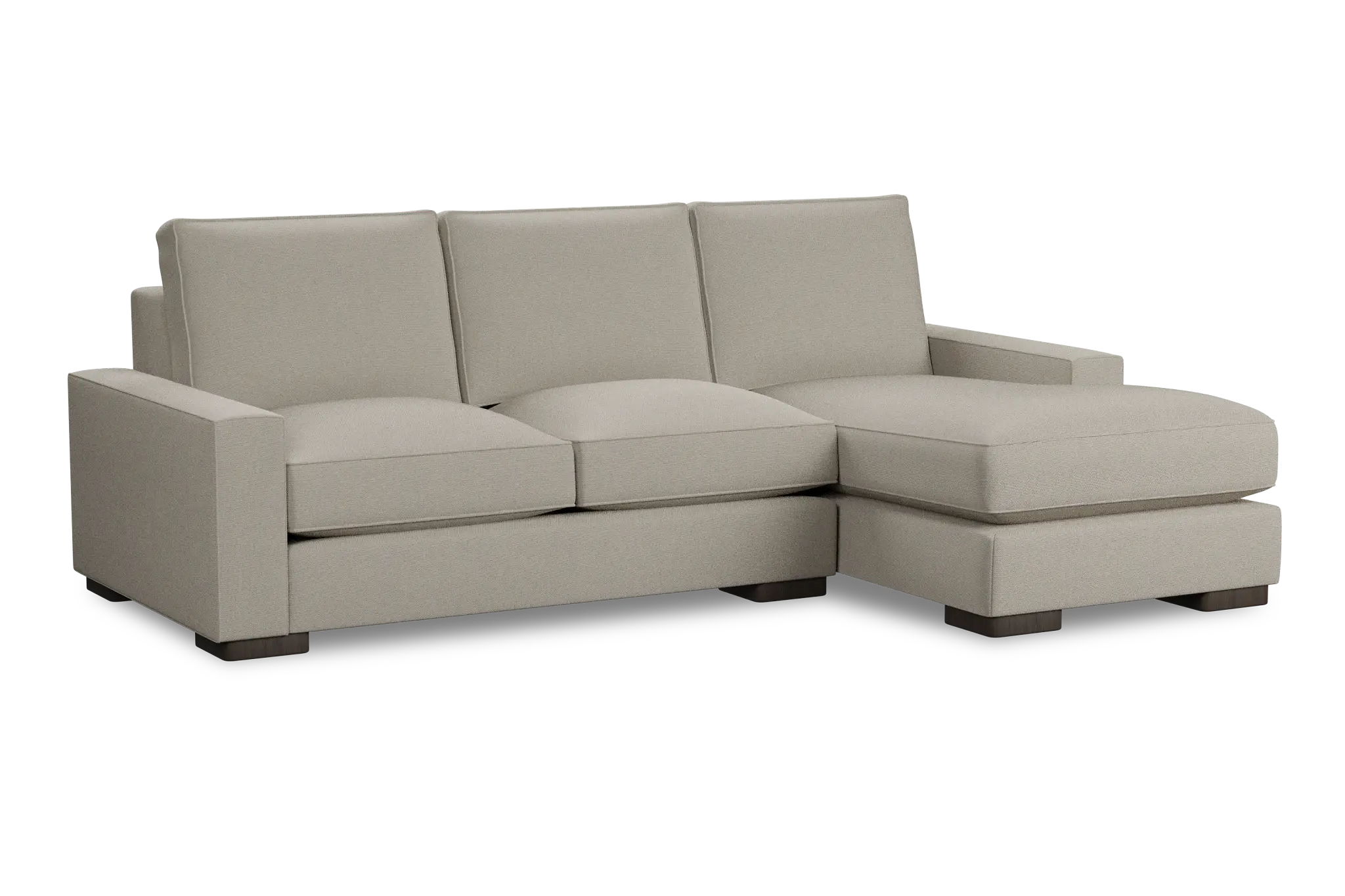 Edgewater Peyton Beige Right Chaise Sectional Edgewater Peyton Beige Right Chaise Sectional