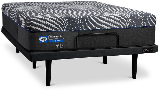 Sealy Posturepedic Plus High Point 14" Firm Ergo 3.0 Adjustable Mattress Set