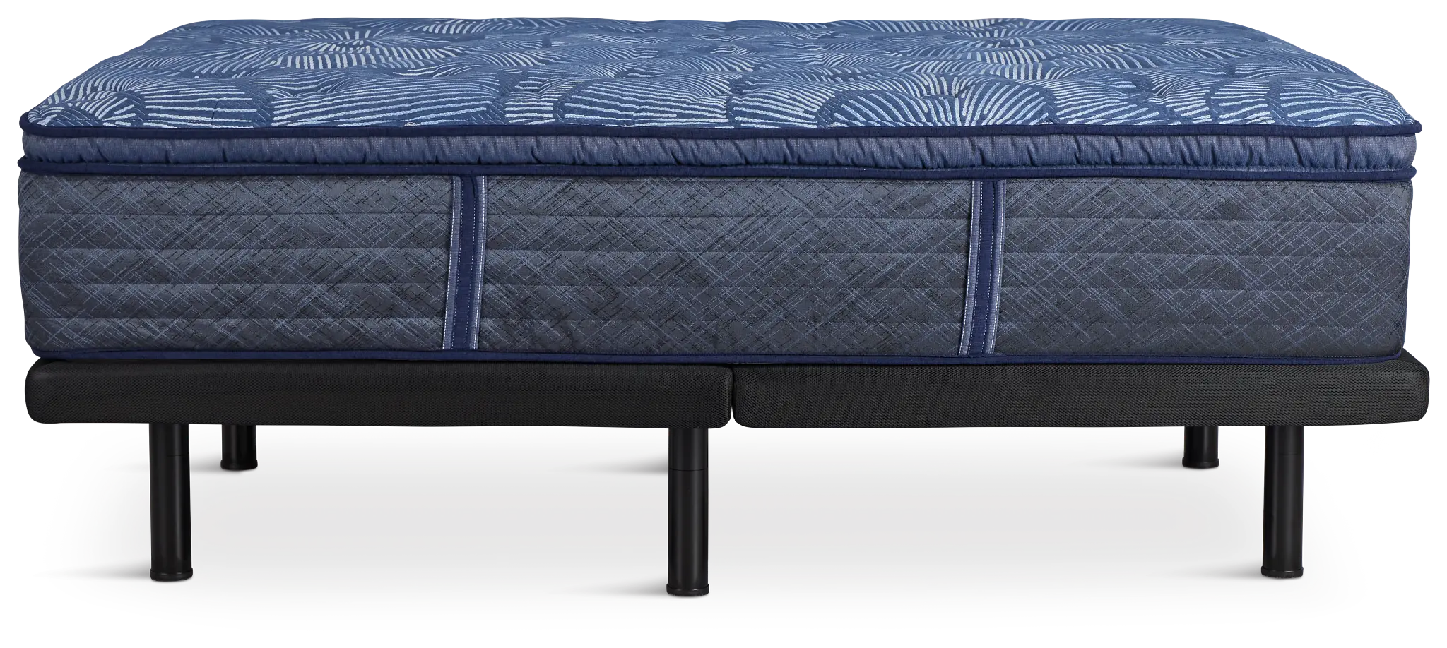 Serta Perfect Sleeper Cobalt Calm Plush Deluxe Adjustable Mattress Set Serta Perfect Sleeper Cobalt Calm Plush Deluxe Adjustable Mattress Set