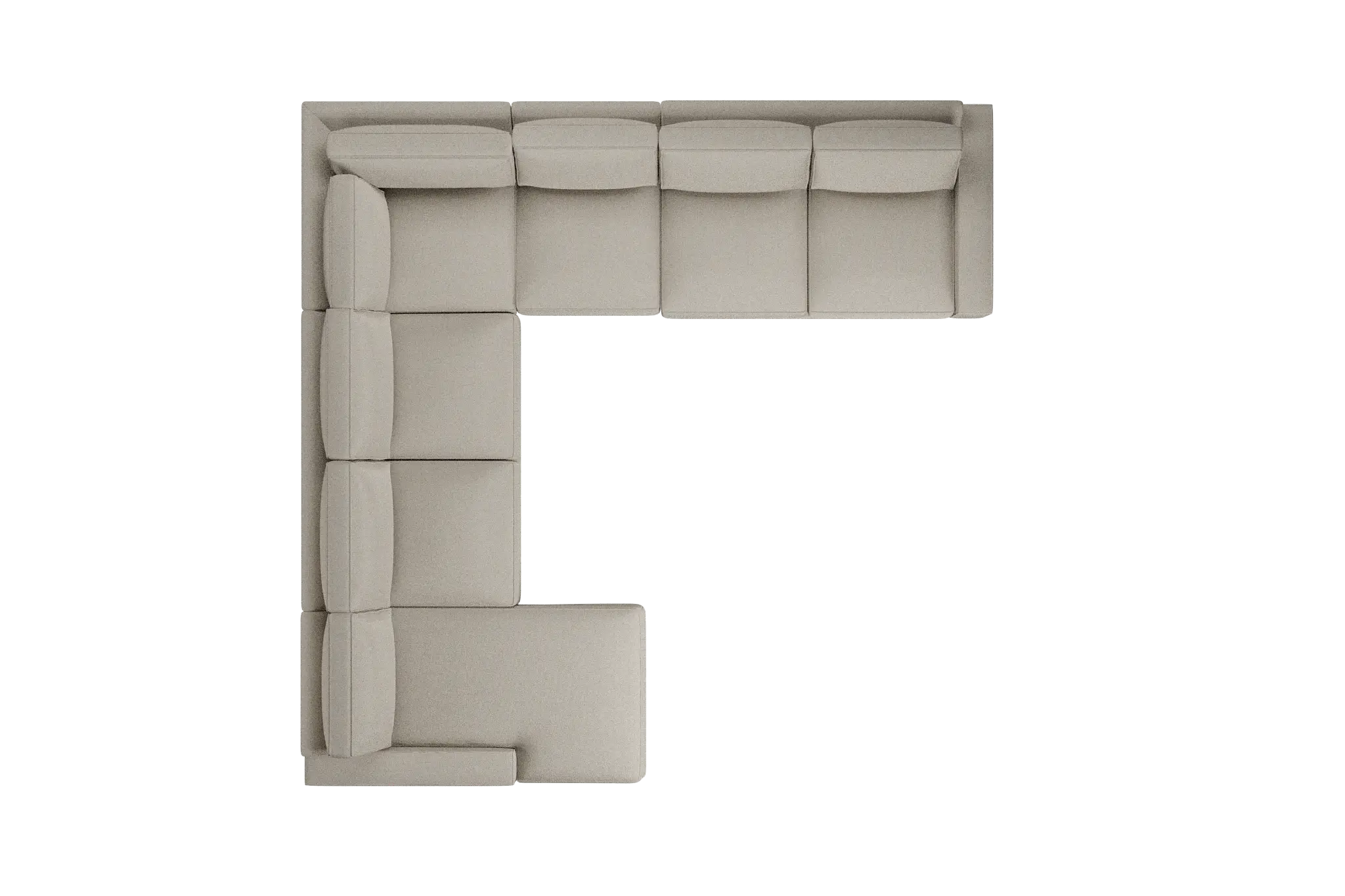 Edgewater Peyton Beige Large Left Chaise Sectional Edgewater Peyton Beige Large Left Chaise Sectional