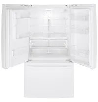 Ge 26 Series White French Door Refrigerator
