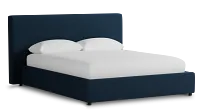 Grayton Elite Navy 44" Upholstered Platform Bed