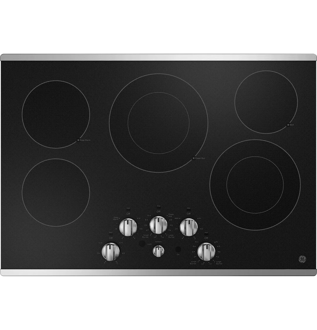 Ge 5030 Series Stainless Steel 30" Electric Cook Top