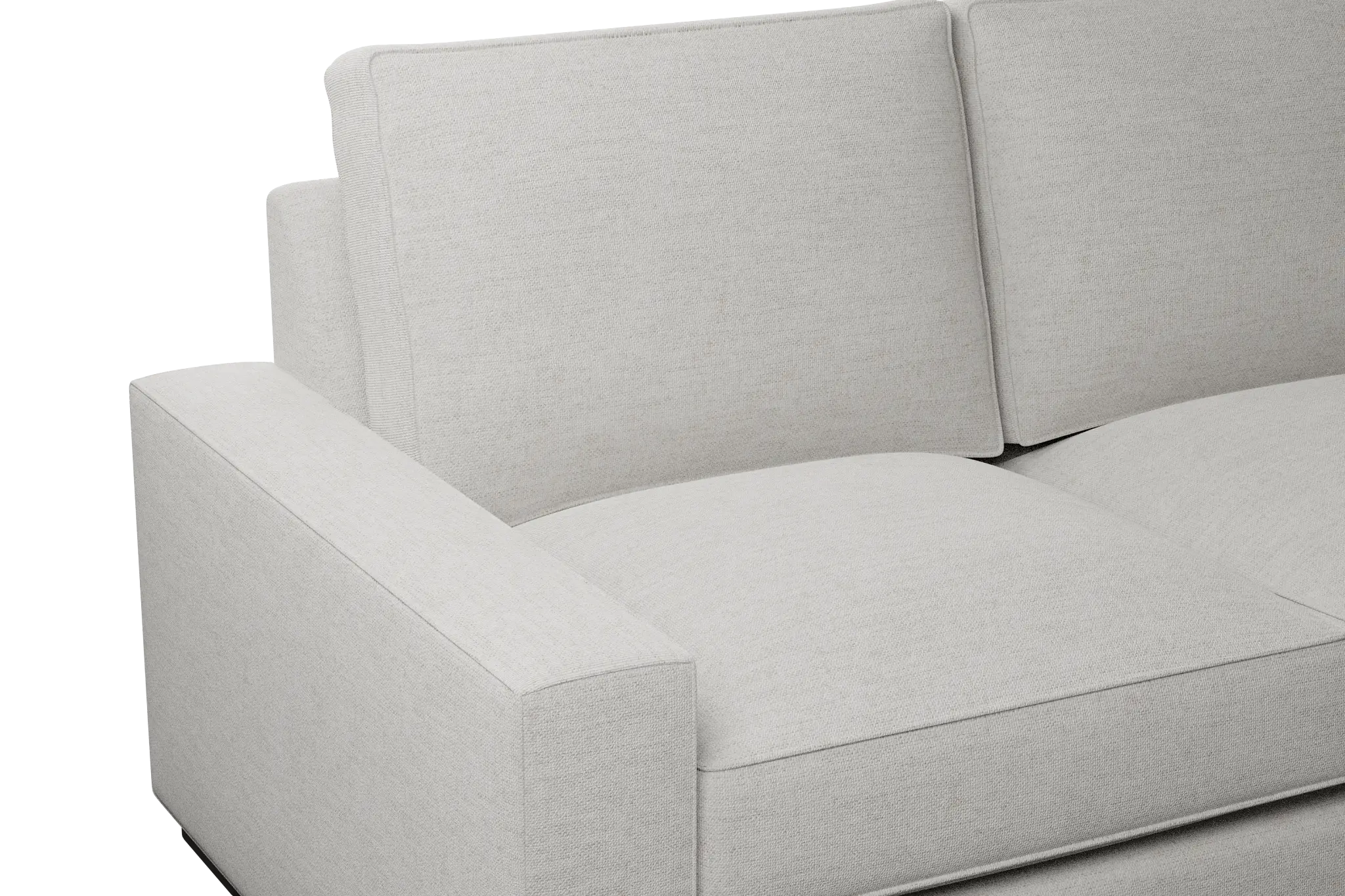 Edgewater Maguire Ivory Right Chaise Sectional Edgewater Maguire Ivory Right Chaise Sectional