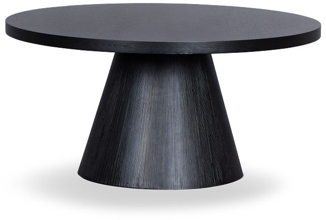 Alden Black Round Coffee Table