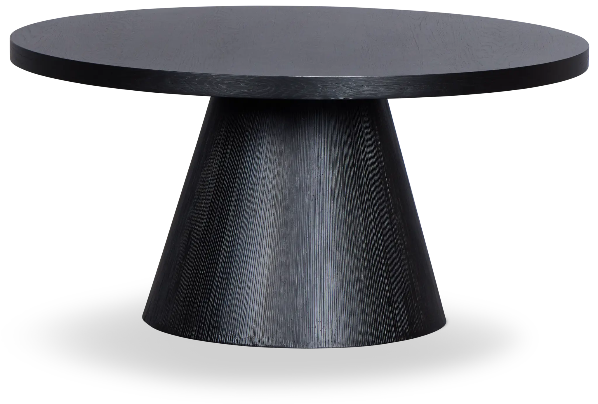 Alden Black Round Coffee Table Alden Black Round Coffee Table