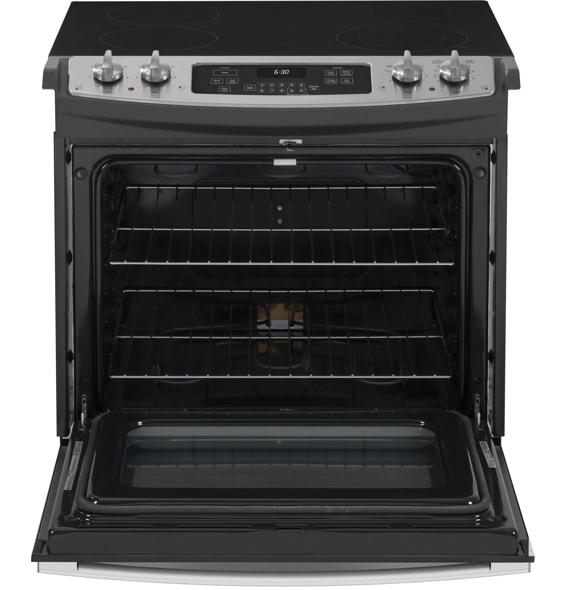 Ge 630 Series Stainless Steel 30" Electric Range
