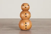 Snowman Mid Tone Sculpture