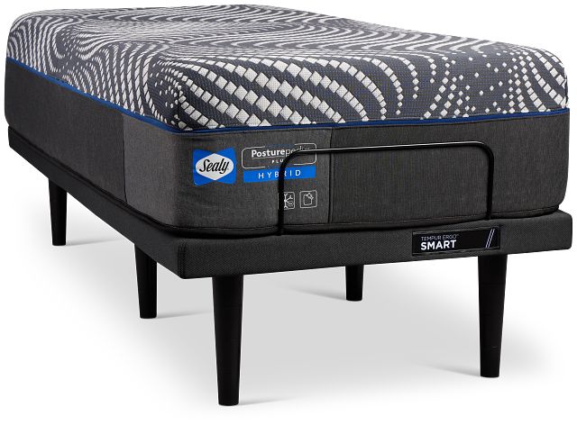 Sealy Posturepedic Plus High Point 14" Firm Ergo 3.0 Adjustable Mattress Set