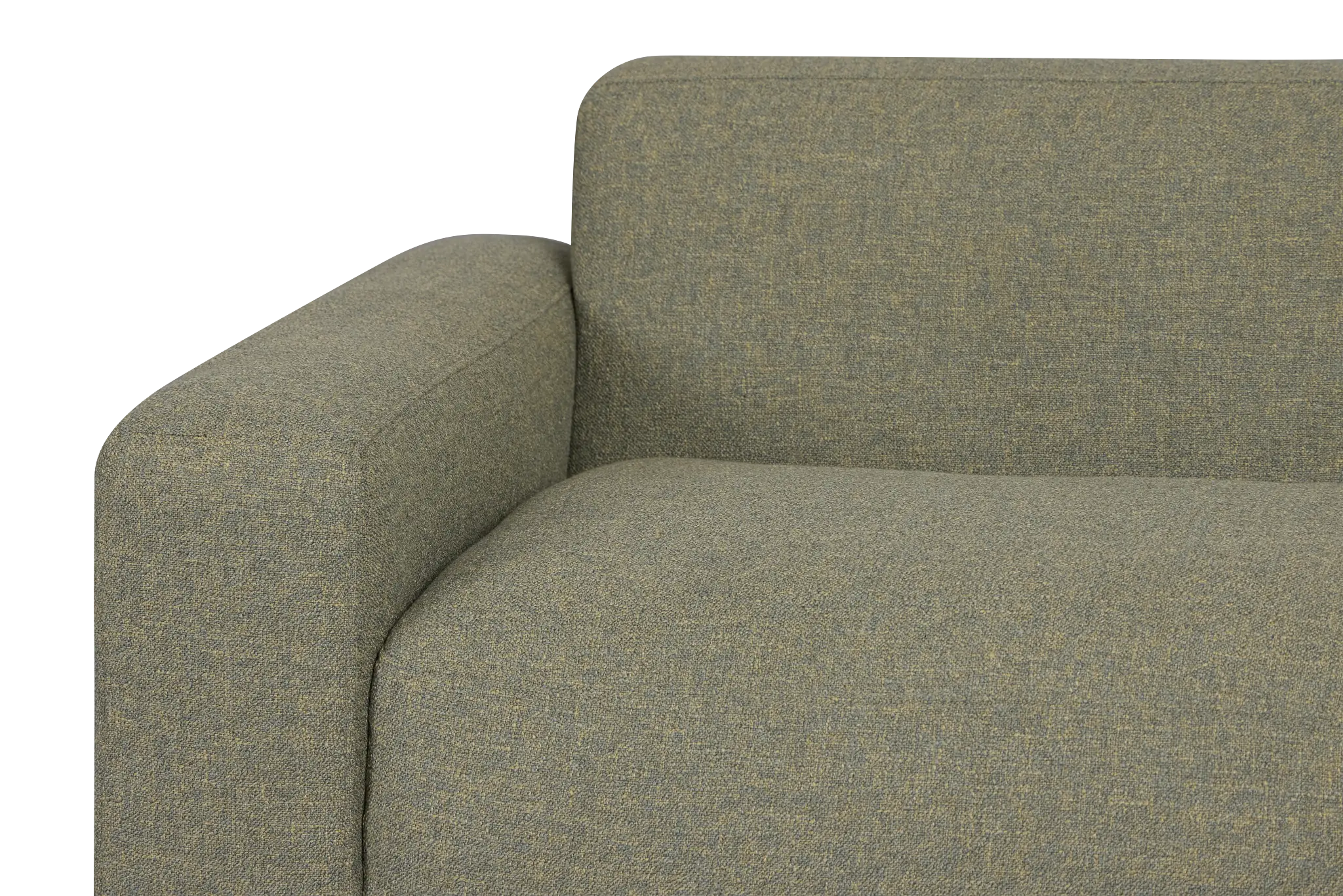 Baylor Green Fabric 2-piece Modular Sofa Baylor Green Fabric 2-piece Modular Sofa