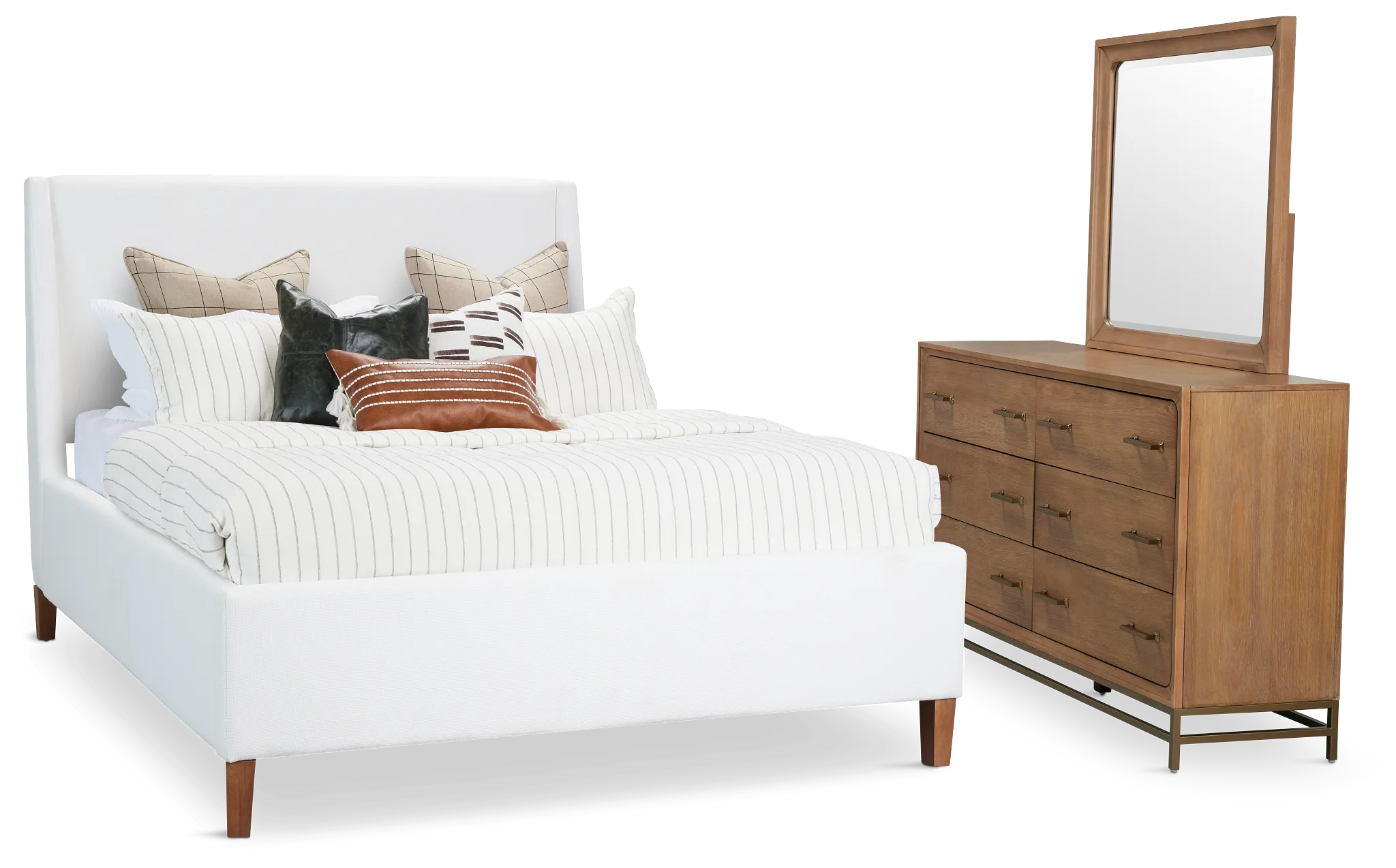 Provo White Uph Panel Bedroom