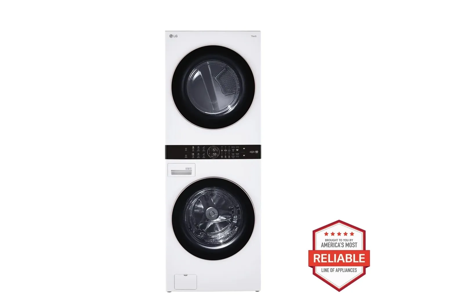 Lg 101 Series White Gas Laundry Center